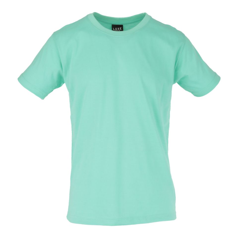 Luxe Apparel, Inc.: Adult Solid T-shirt Island Reef (T-100)